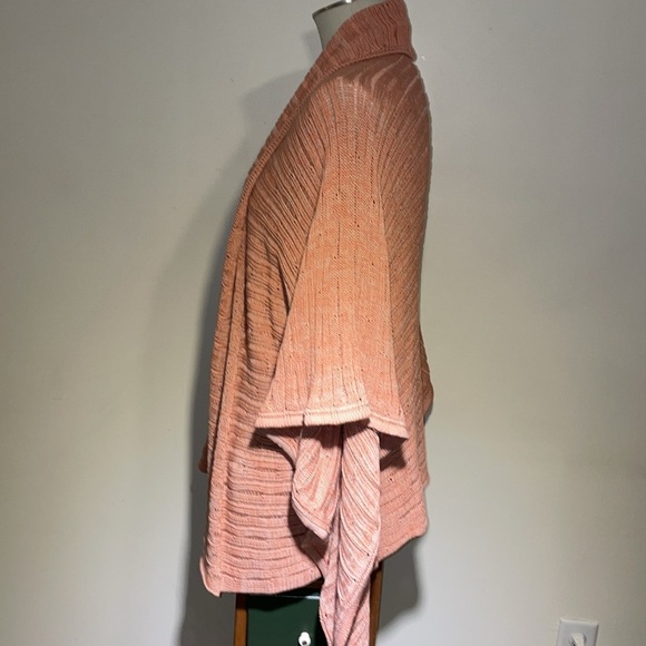 NWT Goddis Cableknit Open Front Cardigan Sweater Size M/L. Blake Terra Cotta. - Picture 4 of 9